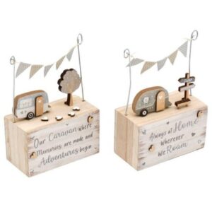 CARAVAN & BUNTING ORNAMENT