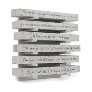 25cm LOVE/HOME/FAMILY PLAQUE