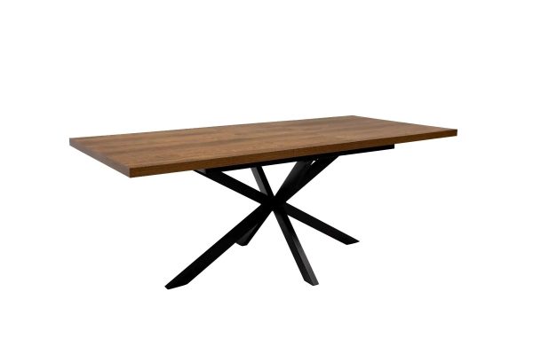 PANAMA 1.6m (+0.4) EXT DINING TABLE - DARK OAK - Image 2