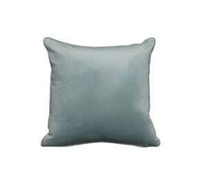 45cm PLAIN HINT OF MINT F&H CUSHION - FEATHER FILL