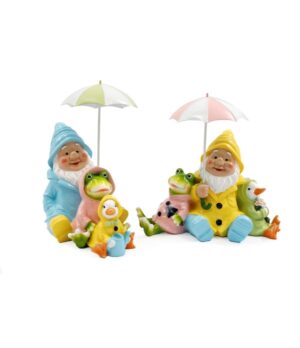 26.5cm GNOME, FROG, DUCK DECO