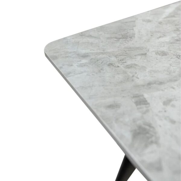 RIGA GREY 1.6m DINING TABLE - Image 2
