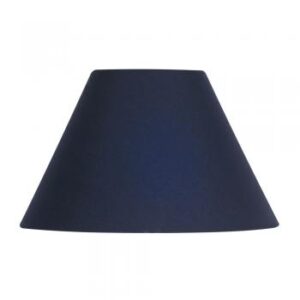 12in NAVY COTTON COOLIE SHADE