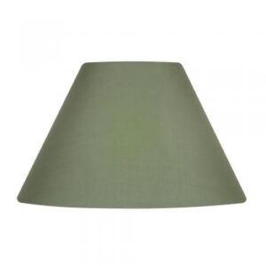 12in SAGE GREEN COTTON DRUM SHADE