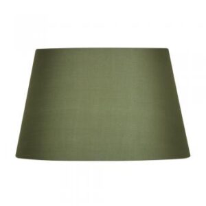 14in SAGE GREEN COTTON DRUM SHADE