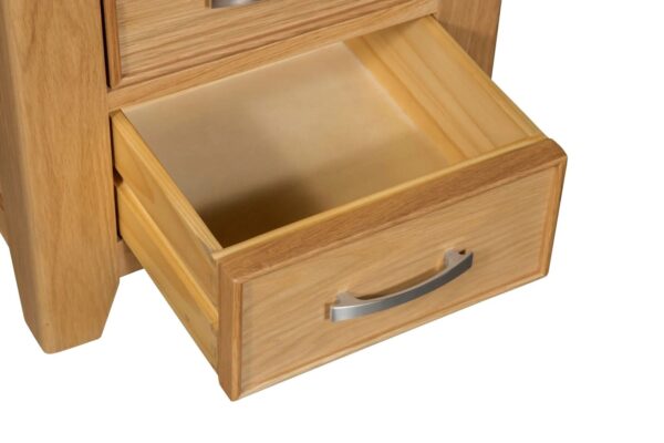 SLIGO OAK 3 DWR BEDSIDE CHEST - Image 2