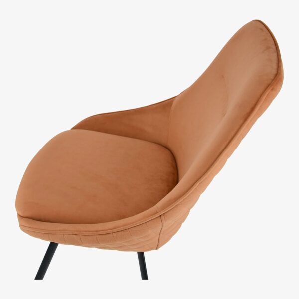 OLLIE RUST SWIVEL DINING CHAIR - Image 3