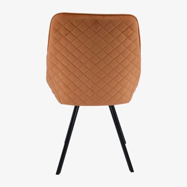 OLLIE RUST SWIVEL DINING CHAIR - Image 4