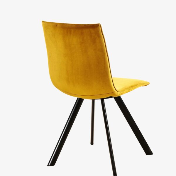 KARL MUSTARD DINING CHAIR - Image 4
