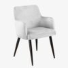 LARSEN GREY DINING CHAIR - Image 2