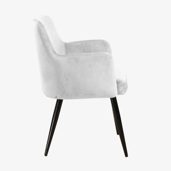 LARSEN GREY DINING CHAIR - Image 3
