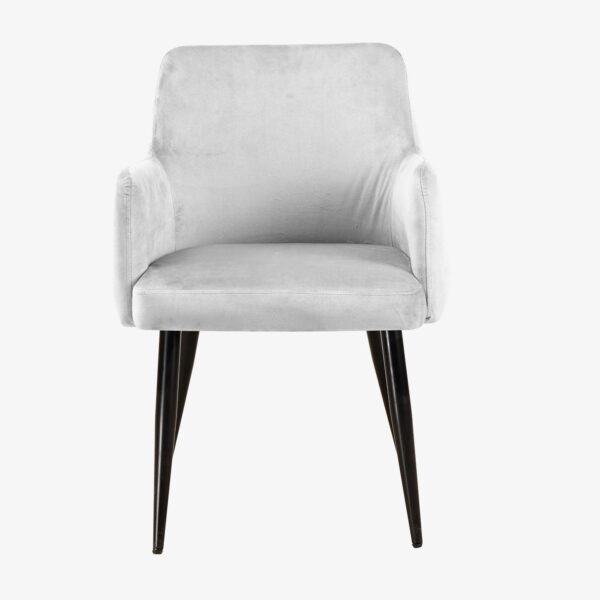 LARSEN GREY DINING CHAIR