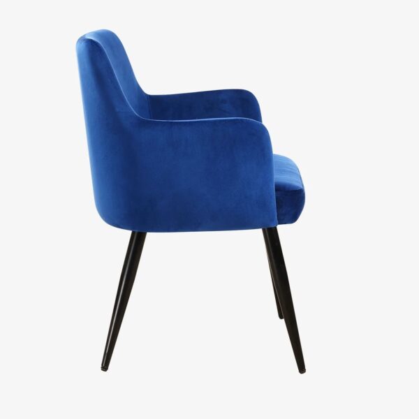 LARSEN NAVY DINING CHAIR - Image 3