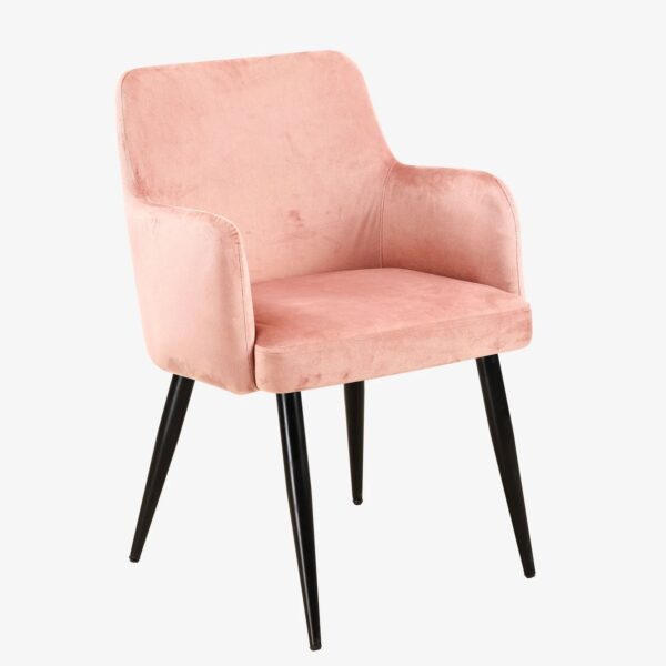 LARSEN PINK DINING CHAIR - Image 2