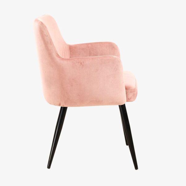 LARSEN PINK DINING CHAIR - Image 3
