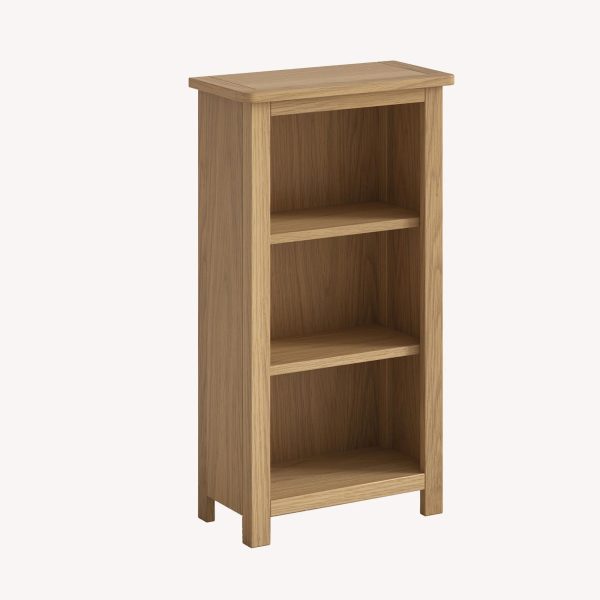 WENTWORTH OAK NARROW BOOKCASE