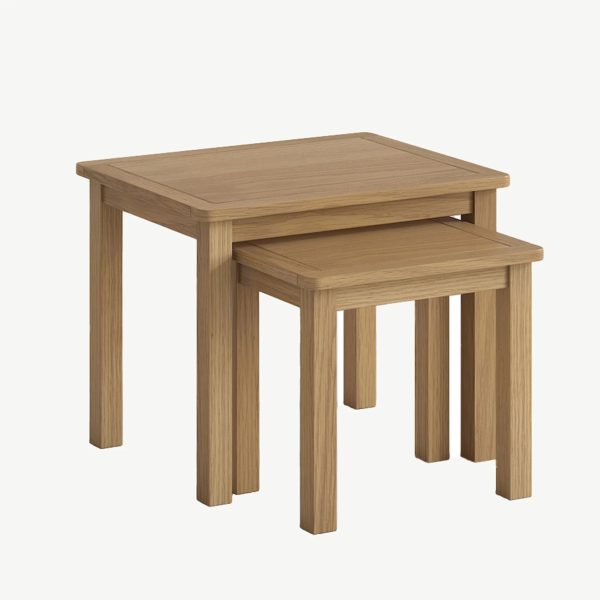 WENTWORTH OAK NEST OF TABLES