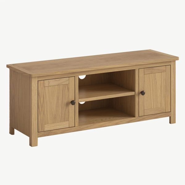 WENTWORTH OAK 2 DOOR TV UNIT