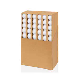 10pk 60mm WHITE BAUBLES