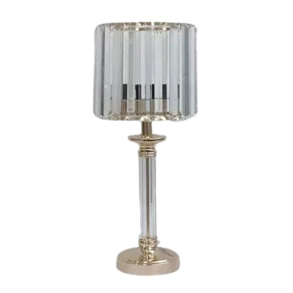 40cm IMOGEN GOLD GLASS T/LAMP - Image 2