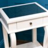 SCROLL IVORY END TABLE 1 DWR w/ MIRROR - Image 6
