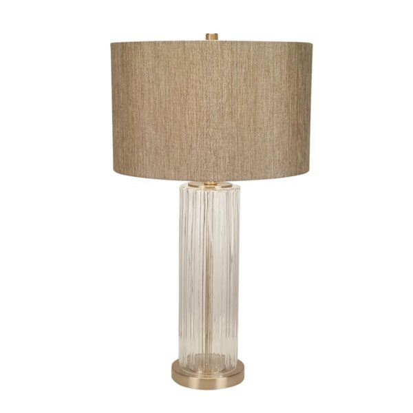 78cm LARISA GLASS T/LAMP