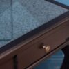 SCROLL BLACK END TABLE W/DRAWER w/ MIRROR - Image 6