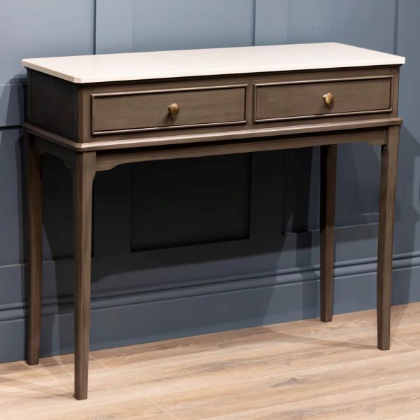 MONROE RUSSELL 2 DWR CONSOLE w/ MARBLE TOP - Image 4