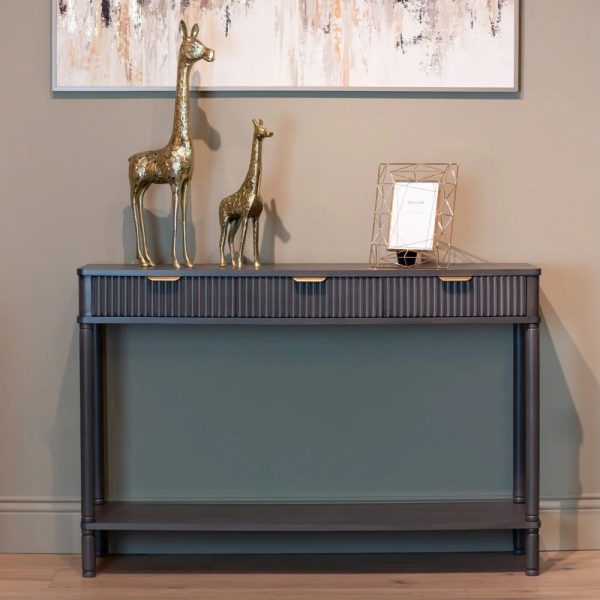 HARMAN 3 DRAWER CONSOLE TABLE - Image 2