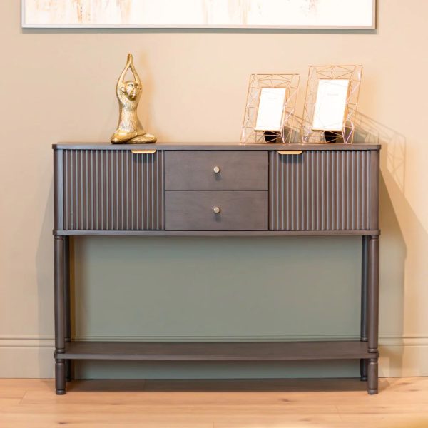 HARMAN 2 DOOR 2 DRAWER CONSOLE TABLE - Image 2