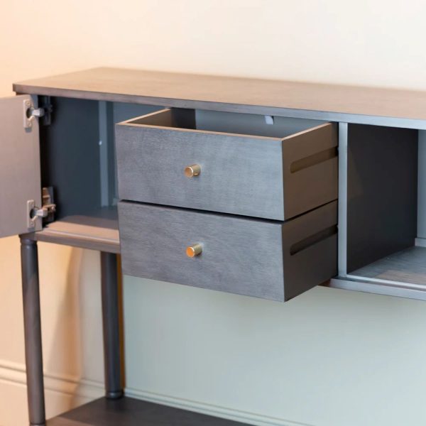 HARMAN 2 DOOR 2 DRAWER CONSOLE TABLE - Image 6