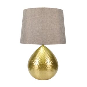 ZOE HAMMERED T/LAMP 56cm
