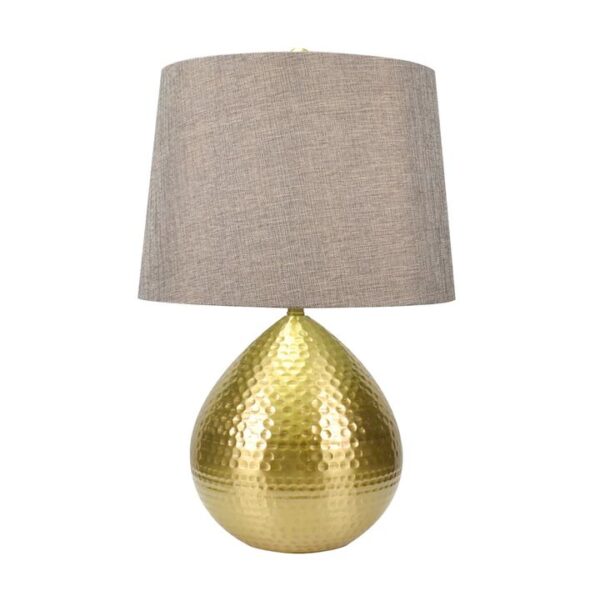 ZOE HAMMERED T/LAMP 56cm