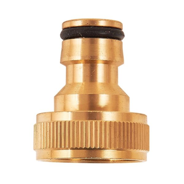 3/4in BRASS TAP/HOSE CONNECTOR - Image 2