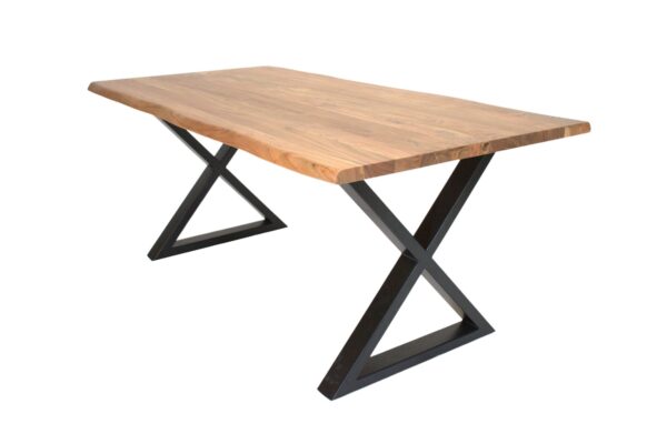 1.8m NAT LIVE EDGE DINING TABLE - Image 2