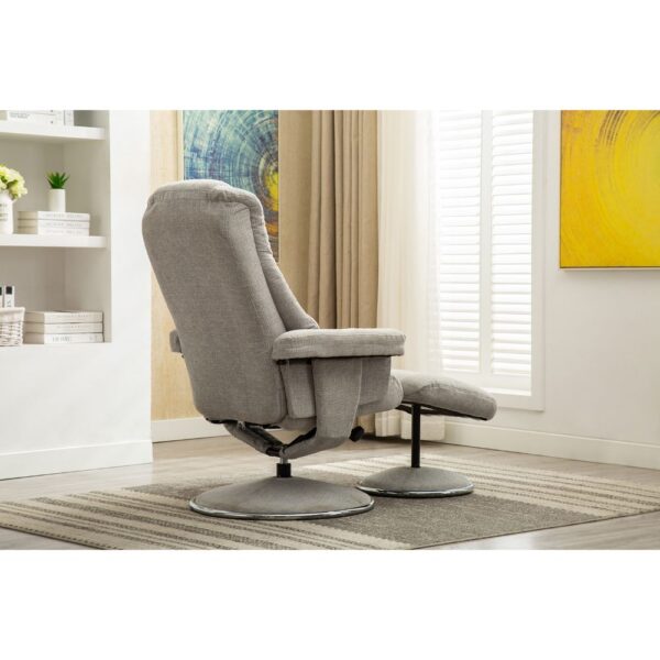 VENICE CLOUD LILLE RELAXER CHAIR & FOOTSTOOL - Image 4