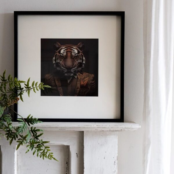40x40 JUNGLE ANIMAL HEAD PICTURE - Image 2