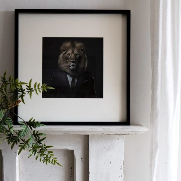 40x40 JUNGLE ANIMAL HEAD PICTURE - Image 3