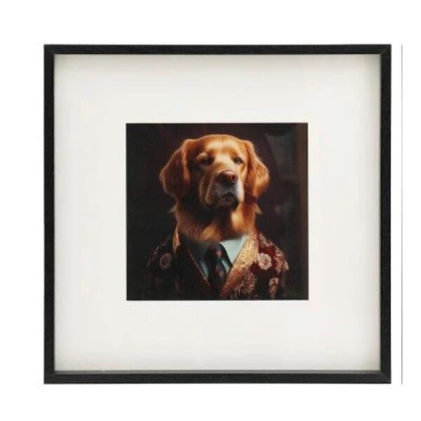 40x40 DOG ANIMAL HEAD  PICTURE - Image 3