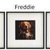 40x40 DOG ANIMAL HEAD  PICTURE