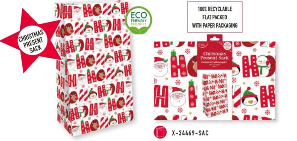 HOHOHO KRAFT SACK
