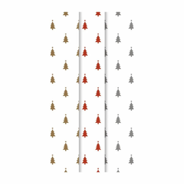 XMAS FOIL TREE 9 SHEET ASSTD - Image 2