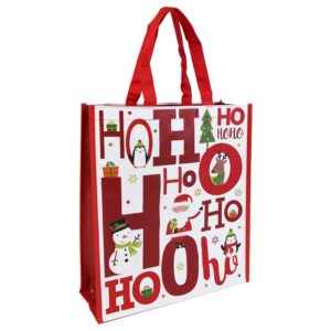 HOHOHO SMALL PP WOVEN GIFT BAG