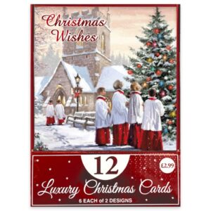 12pk CHOIR CHRISTMAS CARD