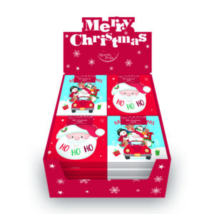 20pk SANTA CUTE CHRISTMAS CARDS