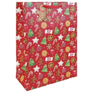 GINGERBREAD XL GIFT BAG