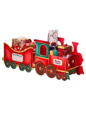 SANTA CHRISTMAS TRAIN GIFT BOX