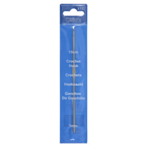 CROCHET HOOK: ALUMINIUM: 15CM X 3.00MM
