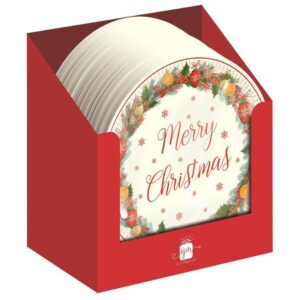 6pk TRAD. CHRISTMAS PLATES