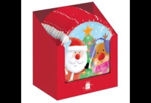6pk KIDS XMAS CHARACTER PLATES